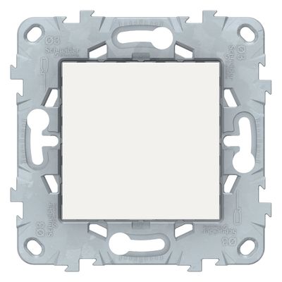 Obturateur de prise et dérivation blanc - Unica SCHNEIDER ELECTRIC