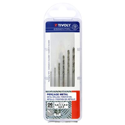 Forêts métal HSS TX en coffret - TIVOLY