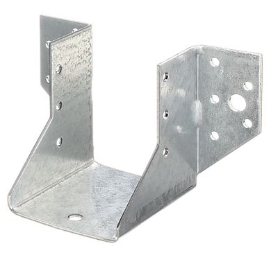 Support de poutre en U ailes extérieures acier galvanisé 60 x 80 mm - ALBERTS