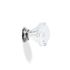 Bouton de meuble zamak diamant diamètre 30 mm REI