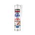 Mastic Silicone Salle de Bain Saine Séchage Express Transparent 280 ml RUBSON
