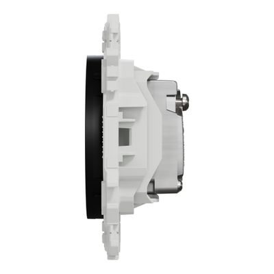 Prise antenne TV murale Odace 2025 noir - SCHNEIDER ELECTRIC