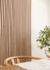 Panneau décoratif MDF 3D Latt pepper oak sur fond noir - Lot de 2 - 20 x 287 x 2500 mm - AJ TIMBER