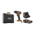 Perceuse à percussion 18V BSB 18SBL2-X02C (Brushless, 2 batteries) - AEG
