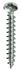 Vis à bois et aggloméré tête cylindrique Panelvit Torx acier Chromiting 5 x 35 mm par 50 - MUSTAD