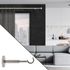 Support ouvert extensible en métal diam 20 mm Finition Chromé mat - MOBOIS