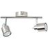 Réglette 2 spots GU10 2x10W aluminium - Andres BRILLIANT