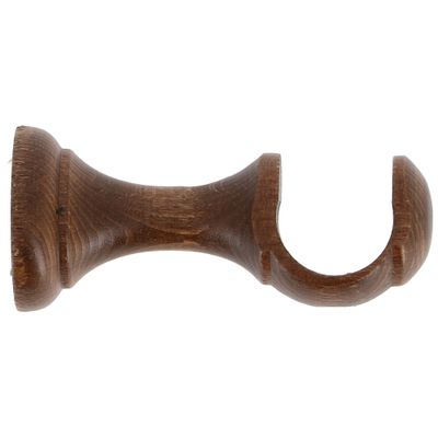 Support ouvert en bois de 80 mm diam 28 mm Finition Chêne foncé - MOBOIS