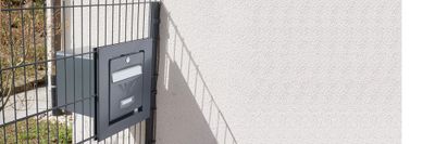 Encadrement pour boîte aux lettres anthracite BURG-WÄCHTER