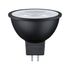 Ampoule LED spot GU5.3 6,5W = 445 lumens lumière blanc neutre Noir - PAULMANN