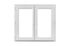 Fenêtre PVC blanc 2 vantaux H.95 x l.100 cm CLOSY