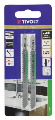 Lames de scie sauteuse pour plan de travail L117 mm par 2 TIVOLY