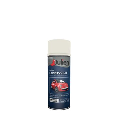 PEINTURE AEROSOL CARROSERIE BLANC NACRE 37072 400ML  JULIEN