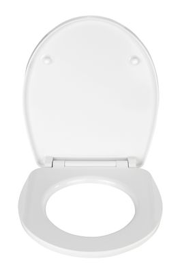 Abattant WC déclipsable Méditation en duroplastique avec freins de chute WENKO