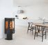 Poêle à bois sur pied 8 kW ADURO 9.3 7 étoiles flammes vertes - ADURO