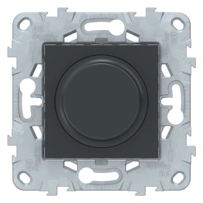 Variateur de lumière rotatif anthracite - Unica SCHNEIDER ELECTRIC
