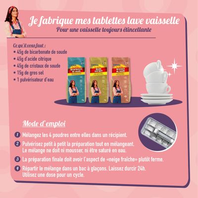 Bicarbonate de soude The Fabulous 1 kg STARWAX