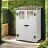 Abri de jardin en résine avec toit mono-pente 0,88 m², Livraison à domicile incluse - HABRITA