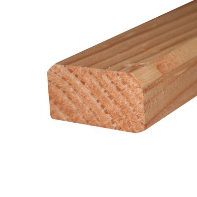 Barre battement volet douglas - Ép.28 x l.50 mm - L.2.50 m - MS BOIS
