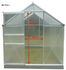 Serre jardin en aluminium et en polycarbonate 1 fenêtre de toit 2,39 m², Livraison à domicile incluse - HABRITA