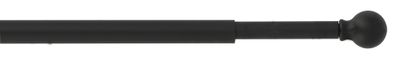 Tringle de vitrage extensible en métal de 40 à 65 cm diam 7 Finition Noir mat - MOBOIS