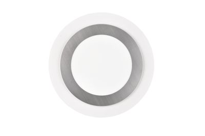Plafonnier LED rond Morgan nickel 5600 lumens blanc variable CCT - TRIO