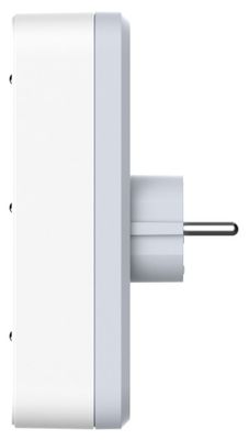 Multiprise murale 3 prises ou triplite blanc - QUARX