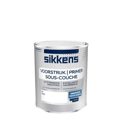 Sous-couche pour peinture intérieure acrylique 1 L - SIKKENS