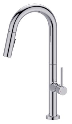 Robinet de cuisine avec douchette Chrome Portofino - ESSEBAGNO