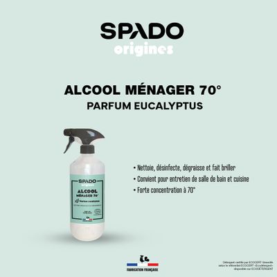 Gel alcool ménager 750 ml GLOSS