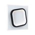 Applique murale LED design 1640 lumens lumière blanc neutre carrée Noir/blanc - 2Form PAULMANN