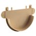 Fond universel pour gouttière G16 diamètre 50 mm sable FITT