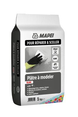 Plâtre à modeler blanc 5 kg MAPEI