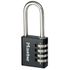 Cadenas à combinaison largeur 40 mm en aluminium noir MASTER LOCK