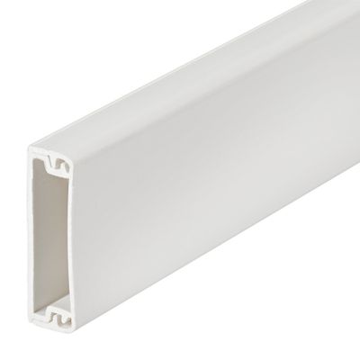 Moulure 10x30 mm longueur 2 m blanc - DEDRA