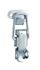 Fermoir porte cadenas acier zingué hauteur 75 mm par 2 CIME