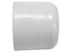 Embout de fermeture diam 20 mm Finition blanc brillant par 2 - MOBOIS