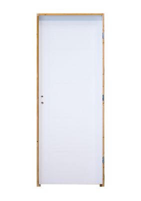Bloc-porte isoplane H.204 x l.63 cm prépeint poussant gauche - SMIS