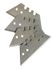 Lames de cutter trapèzes réversibles 50 mm par 5 FISCHER DAREX