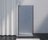 Paroi de douche latérale fixe 100x200 cm profilé noir verre fumé 8 mm Signature - OCEA
