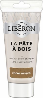 Pâte à bois tube chêne moyen 150 g - LIBERON
