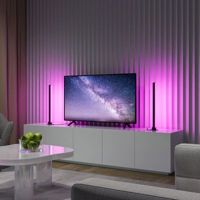 Lampes à poser LED dynamic light Boy RGB par 2 - REALITY