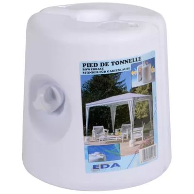 Pied de tonnelle plastique diamètre 20 à 32mm