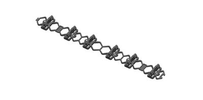 Boite 30 barrettes de fixation pour lame de terrasse Easyclip - HENRY TIMBER