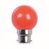 Ampoule LED B22 1 W rouge FOX LIGHT