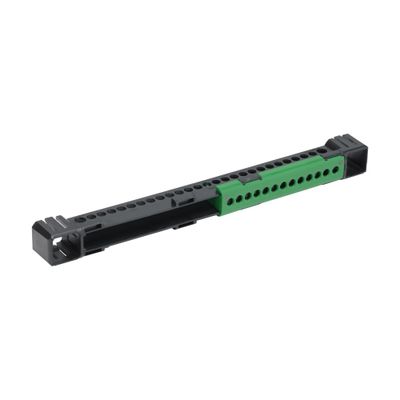 Bornier terre vert 13 trous - DEBFLEX