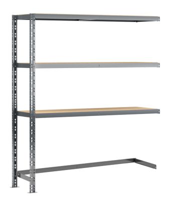Extension étagère 3 plateaux 40 x 150 x 192 cm module D SYSTEME EXTENSION