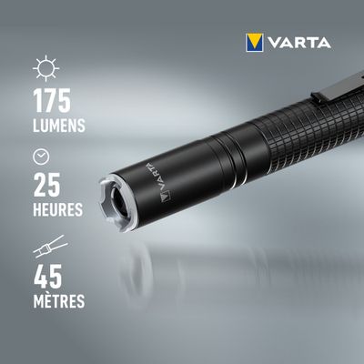 Lampe torche Alu F10 pro 175 lumens VARTA