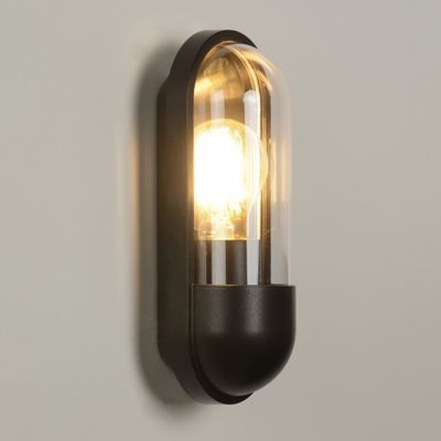 Applique extérieur E27 Söder noir IP54 15W - COREP