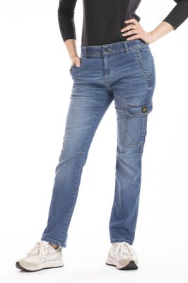 Pantalon Femme Betty Bleu Taille 38 RICA LEWIS